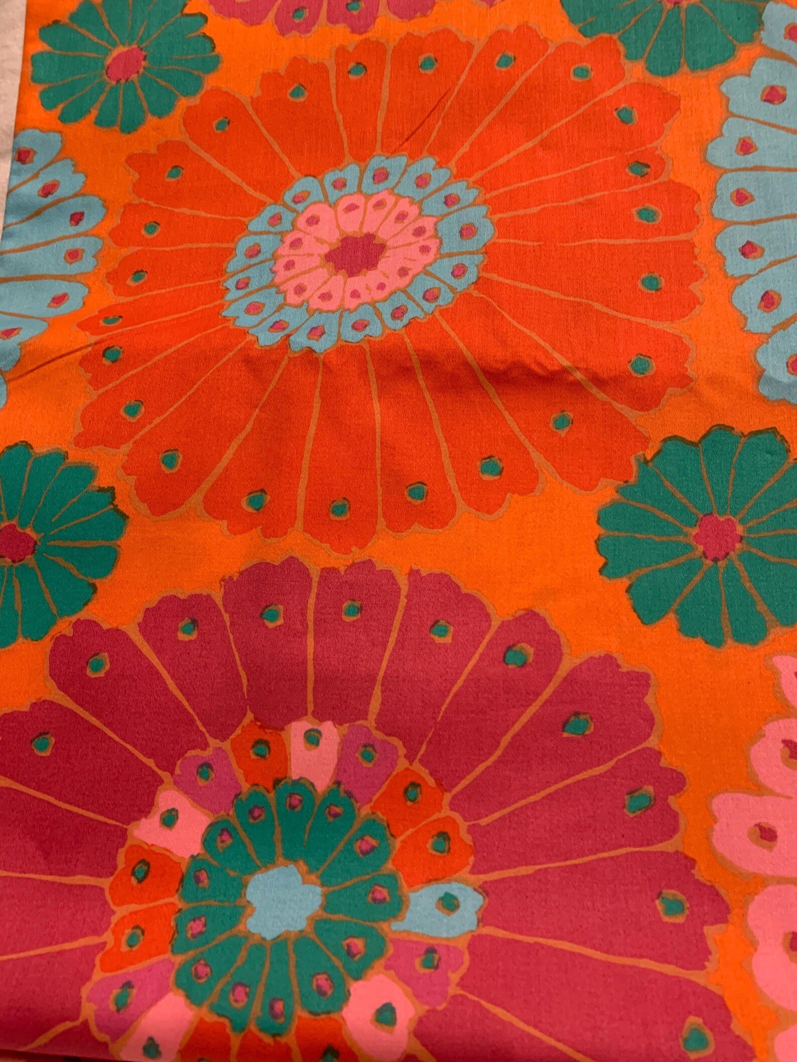 Turkish Delight Kaffe Fassett Wideback 108 Inches Free Spirit Fabric by ...