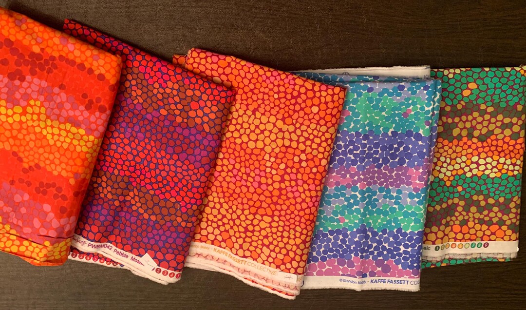 Pebble Mosaic Kaffe Fassett Collective Free Spirit Cotton Brandon ...