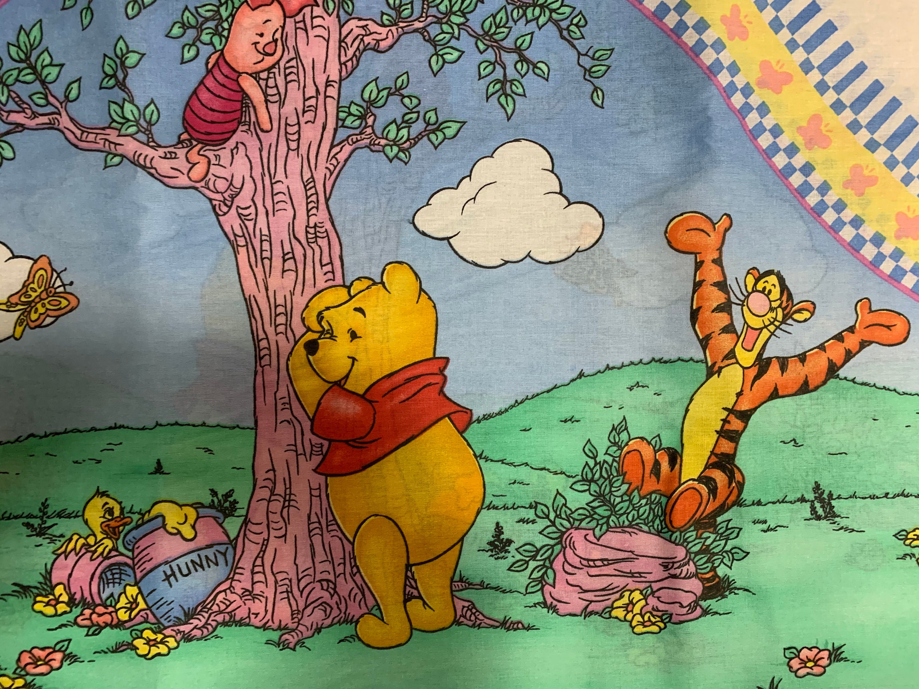 Winnie the Pooh fabric, Classic Pooh, last piece