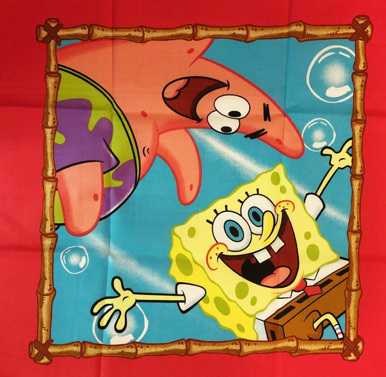 Spongebob Squarepants Pillow Panel Sponge Bob Squarepants Etsy Australia