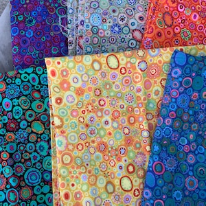 Paperweight  Kaffe Fassett  Collective Free spirit  Cotton  fabric OOP cotton quilting fabric Kaffe Fasset 6 colours