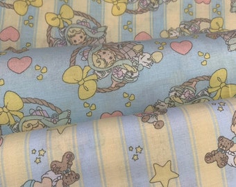 Precious moments fabric HTF 2004 vintage cotton fabric, sweetest precious  moments fabric by 1/2 yard 3 options vintage baby children fabric