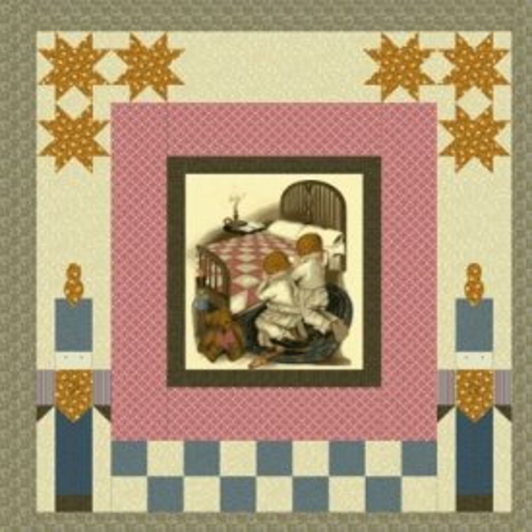 Cover Story 3, Thimbleberries Vintage Children Panel, Vintage Children