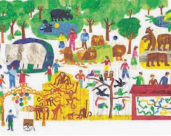 The Very Hungry Caterpillar fabric, zoo panel Eric carle 2015 fabric, the very hungry caterpillar fabric Andover panel