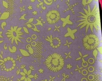 Alison Glass Andover corsage 2013 HTF fabric  2 colors vintage  Allison Glass cotton quilting fabric