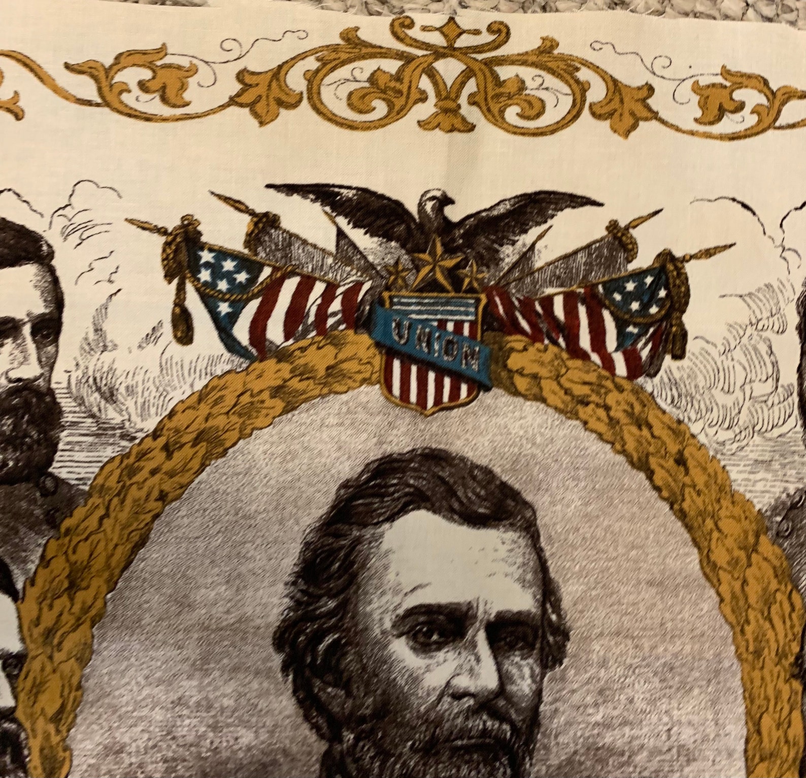 Civil War Fabric 4 Picture of History Panel Fabric Windham Etsy