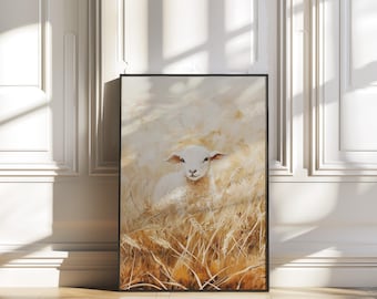 He Left The 99 To Find Me Christian Wall Art Matthew 18 12 Bible Verse Print Lost Sheep Poster Scripture Faith Decor Digital Download Lamb