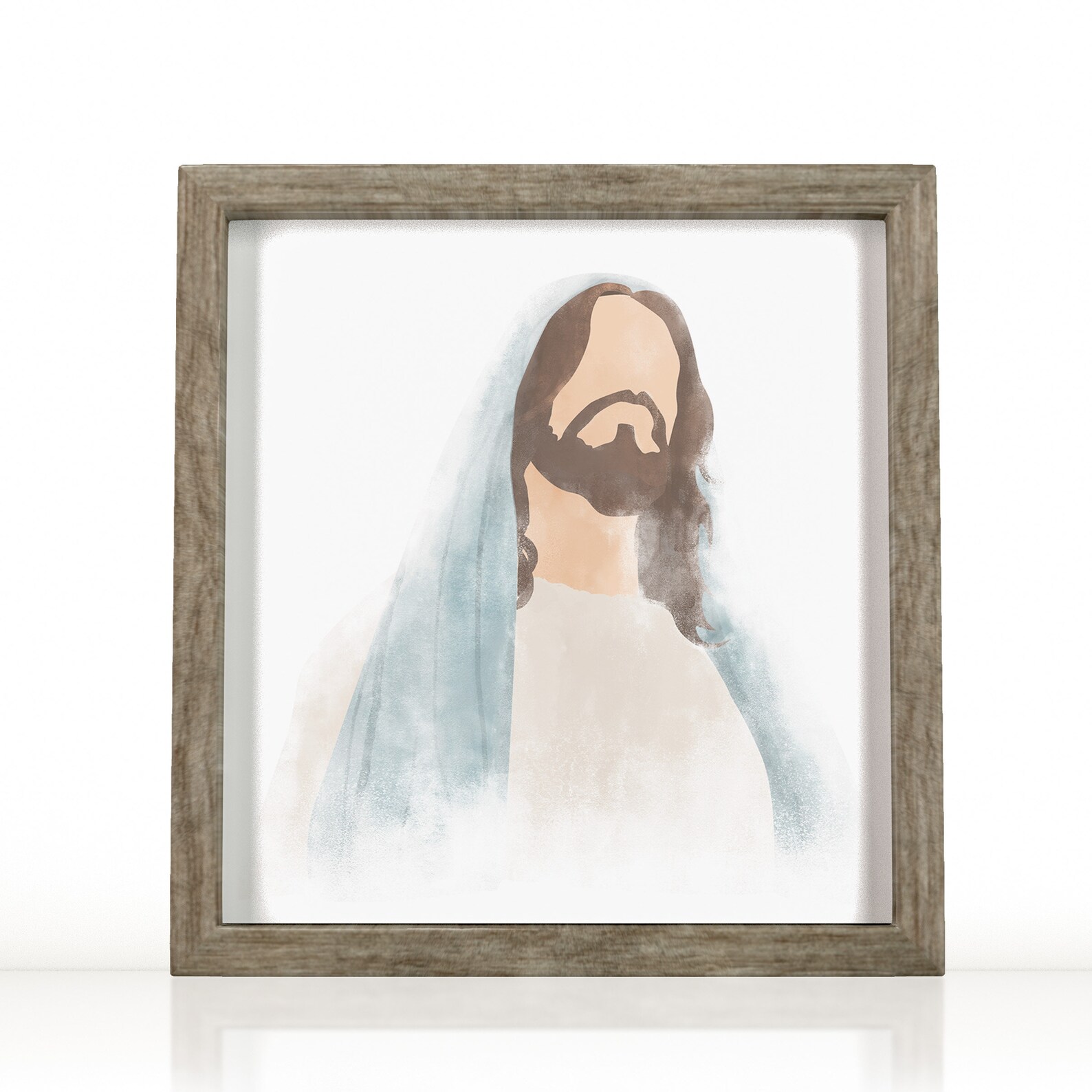 Jesus Portrait Wall Art Jesus Wall Art Printable Bible | Etsy