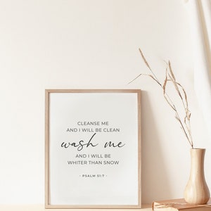Laundry Print, Bible Verse Print, Laundry Room Decor, Scripture Print, Christian Wall Art ...