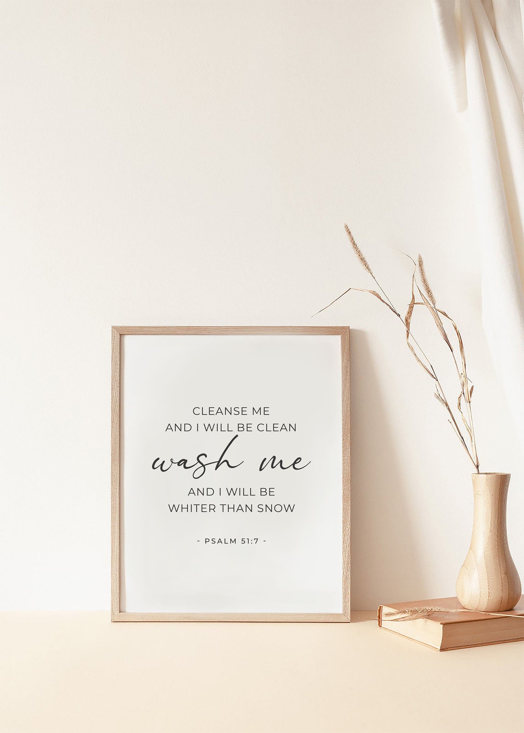 Laundry Print Bible Verse Print Laundry Room Decor - Etsy