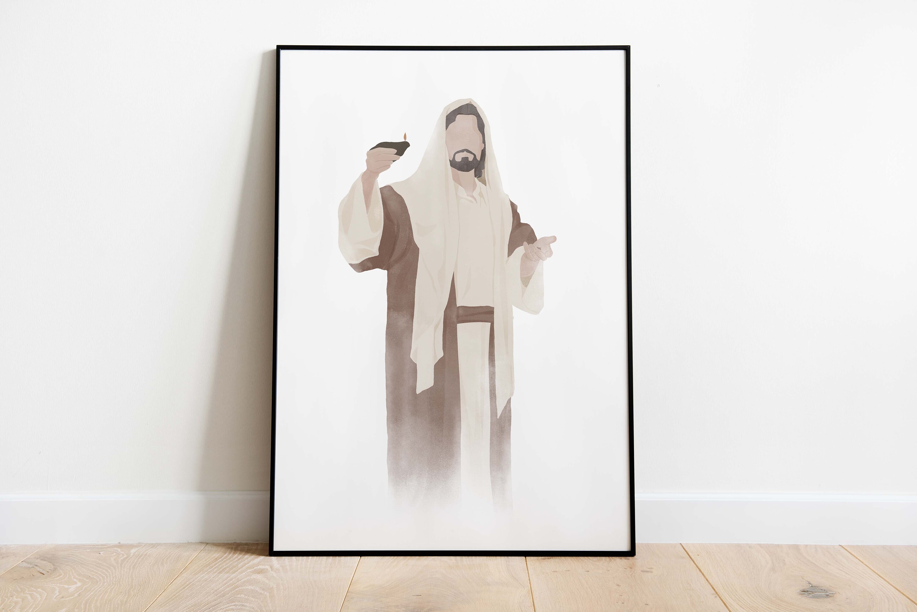 Jesus Portrait Wall Art Jesus Wall Art Printable Christian - Etsy