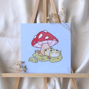Froggy Friends Art print - Small