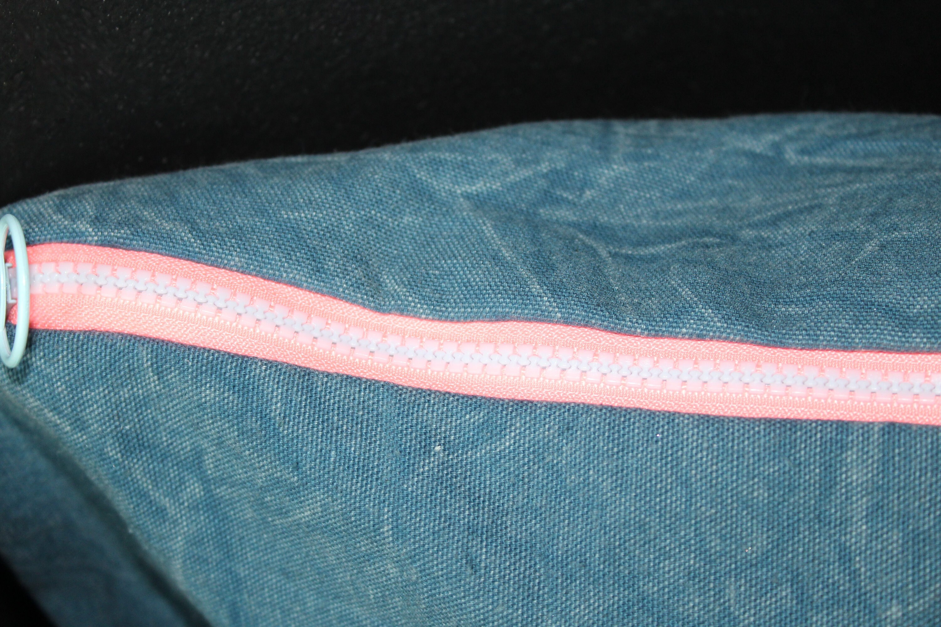 Solo funda de almohada de mezclilla / alfombra de piso | Etsy