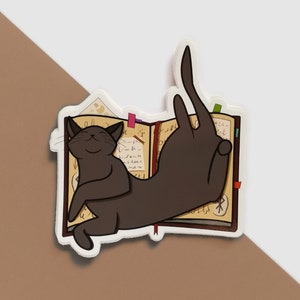 Sticker Chat et livre magique halloween