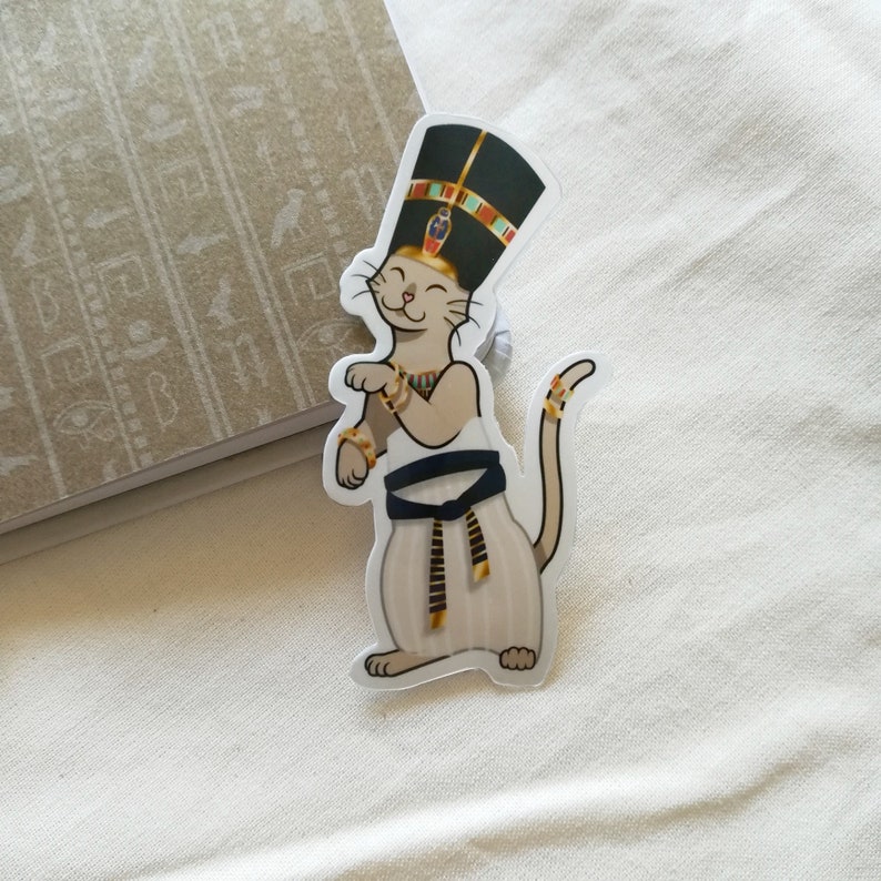 Stickers Chats dieux égyptiens 4. Reine d égypte