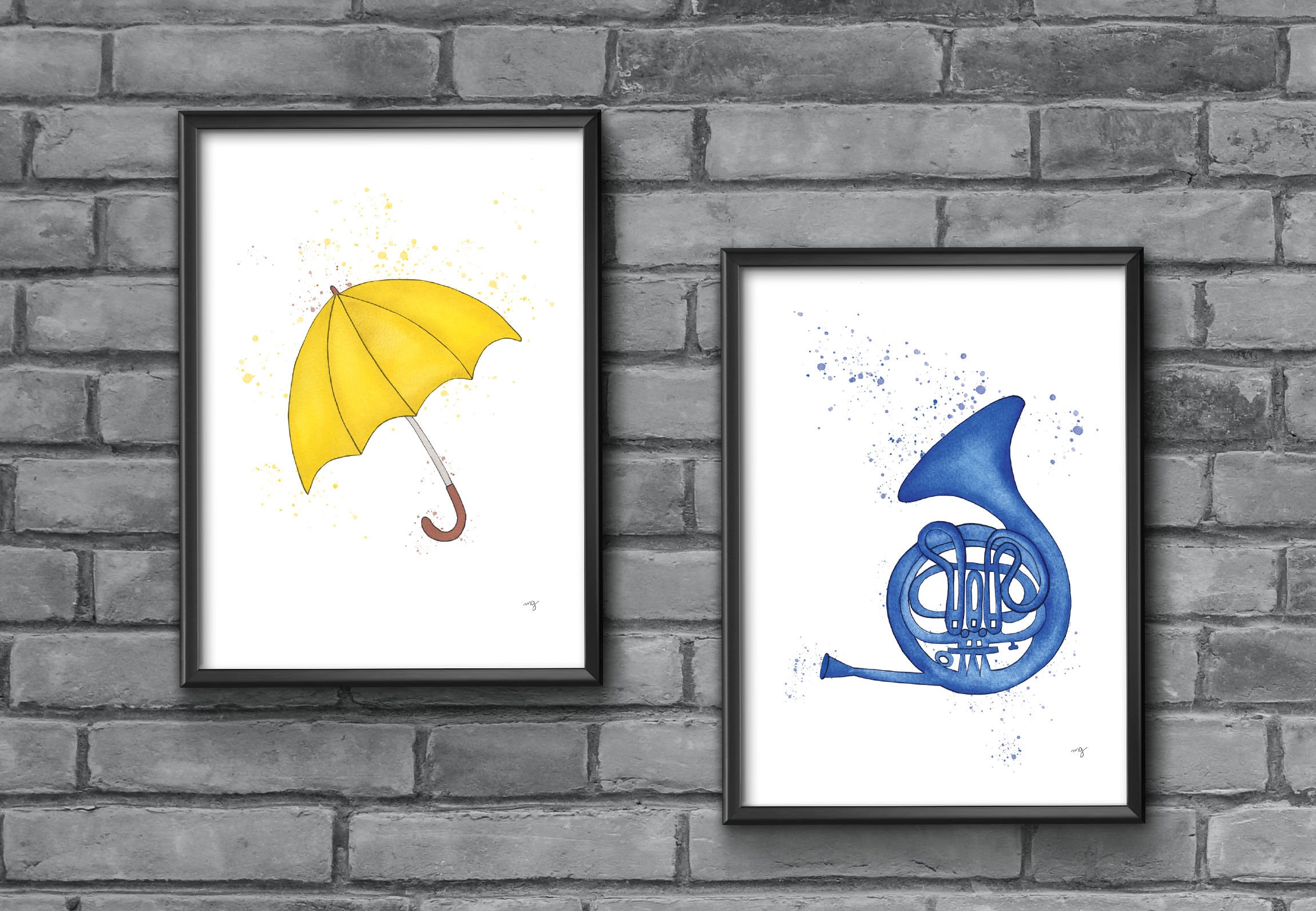 Spettacolo Televisivo Blu Corno Portachiavi Portachiavi Ombrello Come Ho Incontrato La Tua Madre Portachiavi Ombrello Giallo Madre Blu Corno Francese Portachiavi - Foto 2