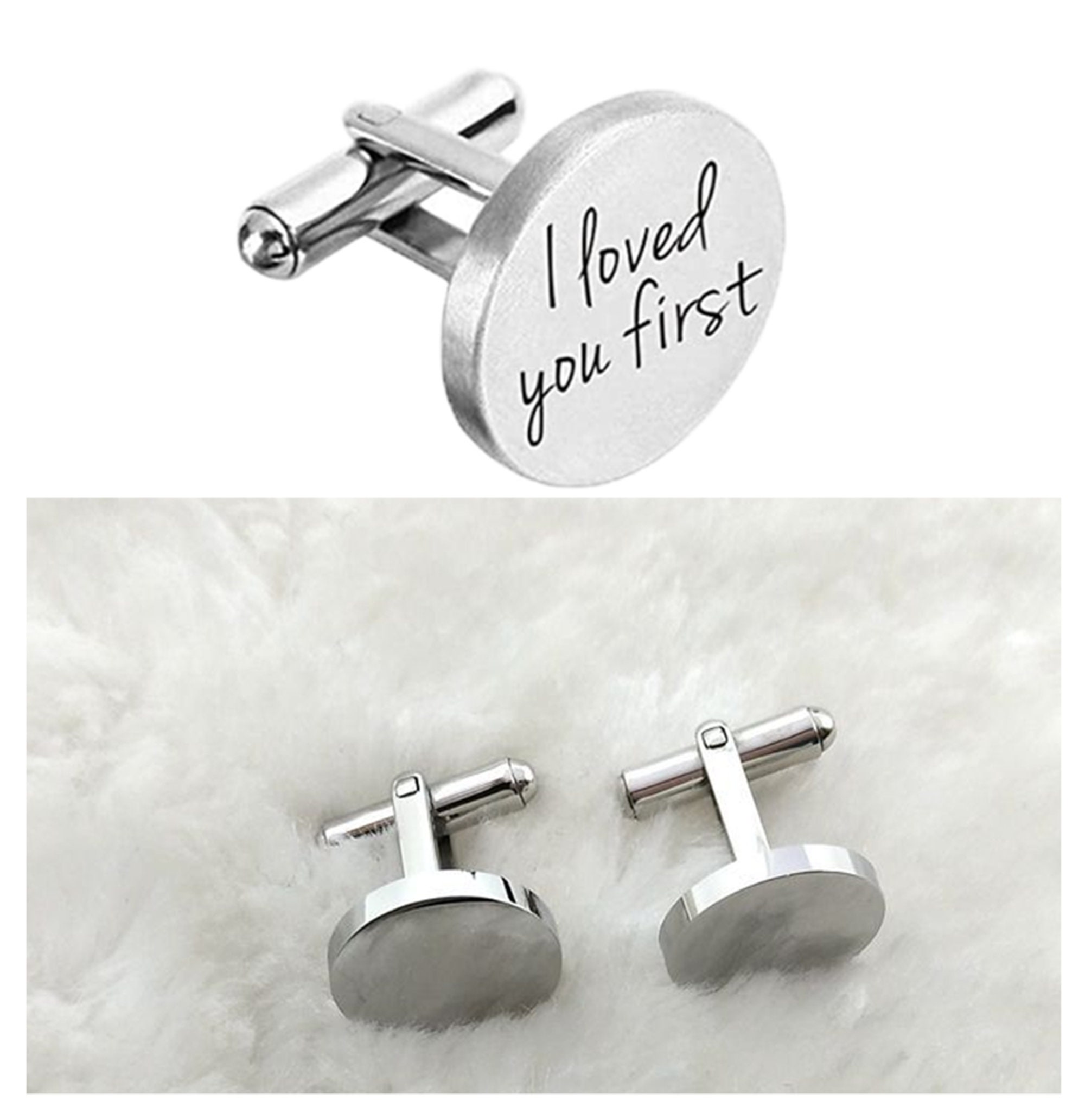 Custom Cufflinks Men Cuff Links CuffLinks for Him Engraved Etsy