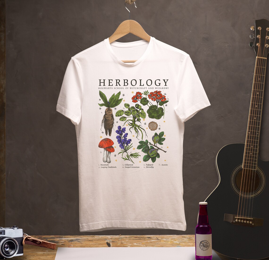 Herbology Plants TShirt Etsy