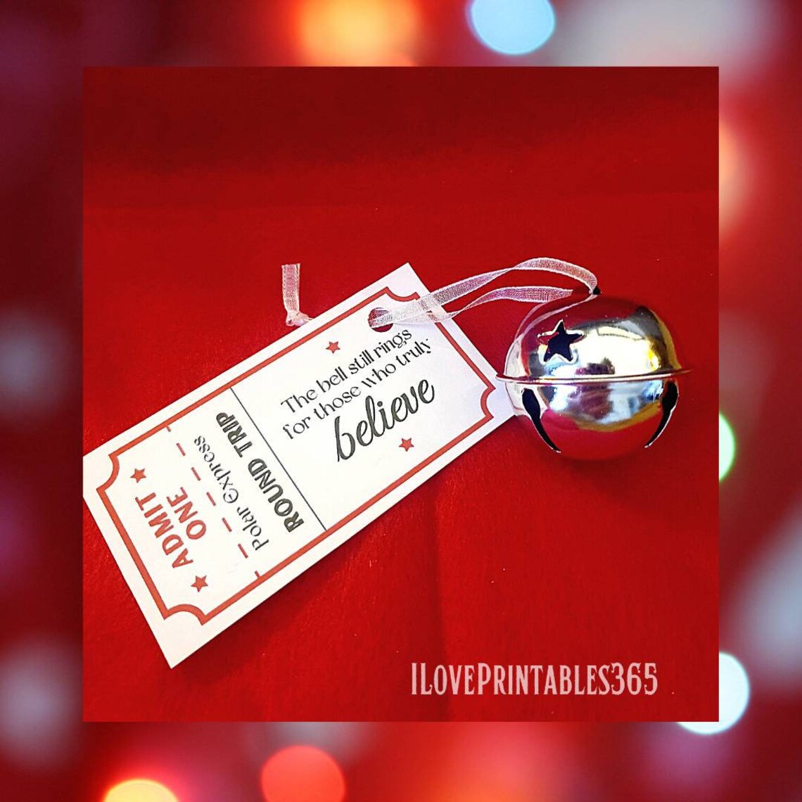 PRINTABLE Polar Express Inspired BELIEVE Tags/train Tickets - Etsy Canada
