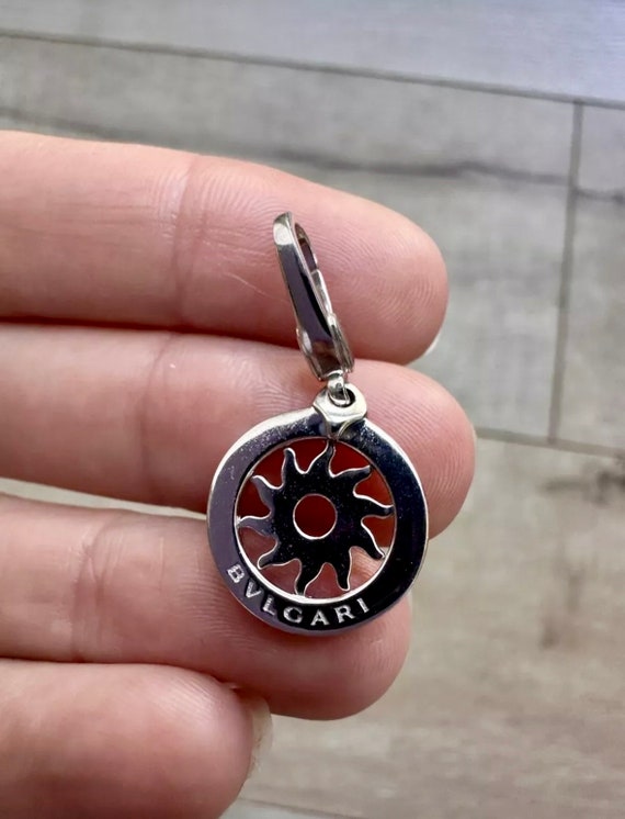 Bulgari bvlgari charm pendant - Gem
