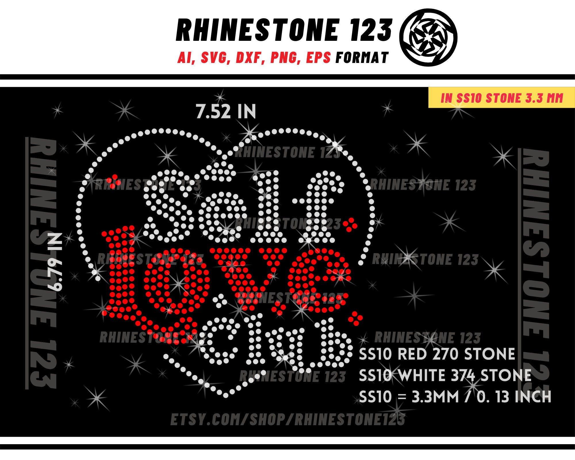 Self Love Club Rhinestone Template for Cricut Rhinestone Template ...