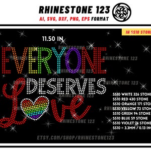 Mois lgbt Gay Pride modèle pour Cricut strass modèle matériel strass SS10 téléchargement immédiat fichier svg png cdr dxf eps