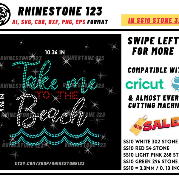 Rhinestone Svg - Etsy