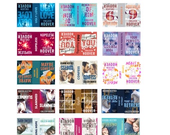 Colleen Hoover mini-livres imprimables