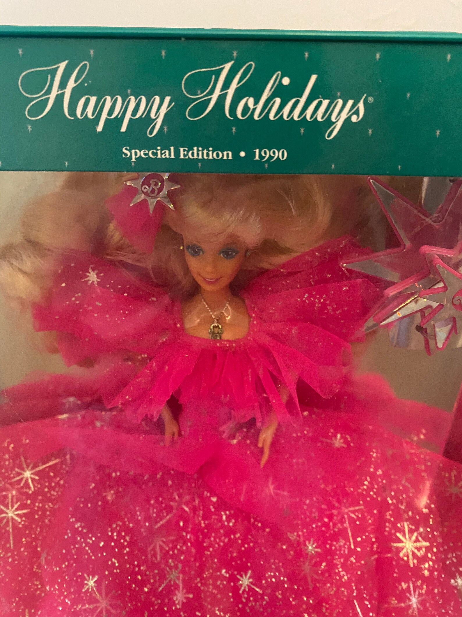 1990 Holiday Barbie - Etsy