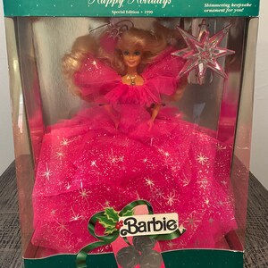 1990 holiday barbie