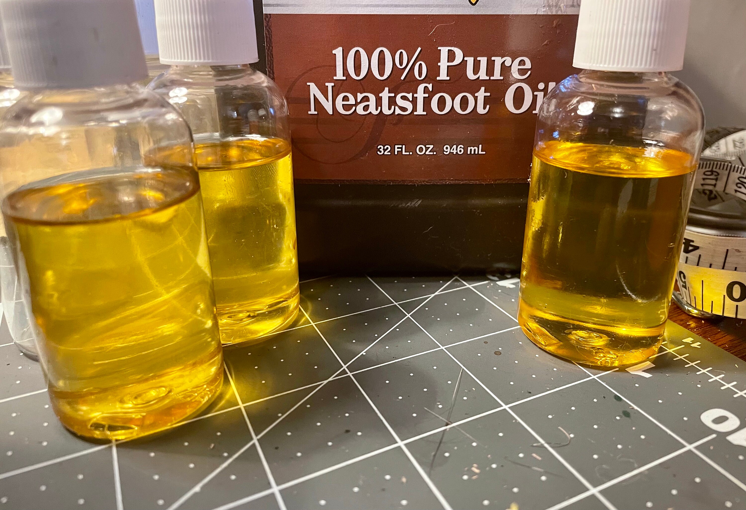 Leather Conditioning Oil 100% Pure Neatsfoot Oil | Etsy