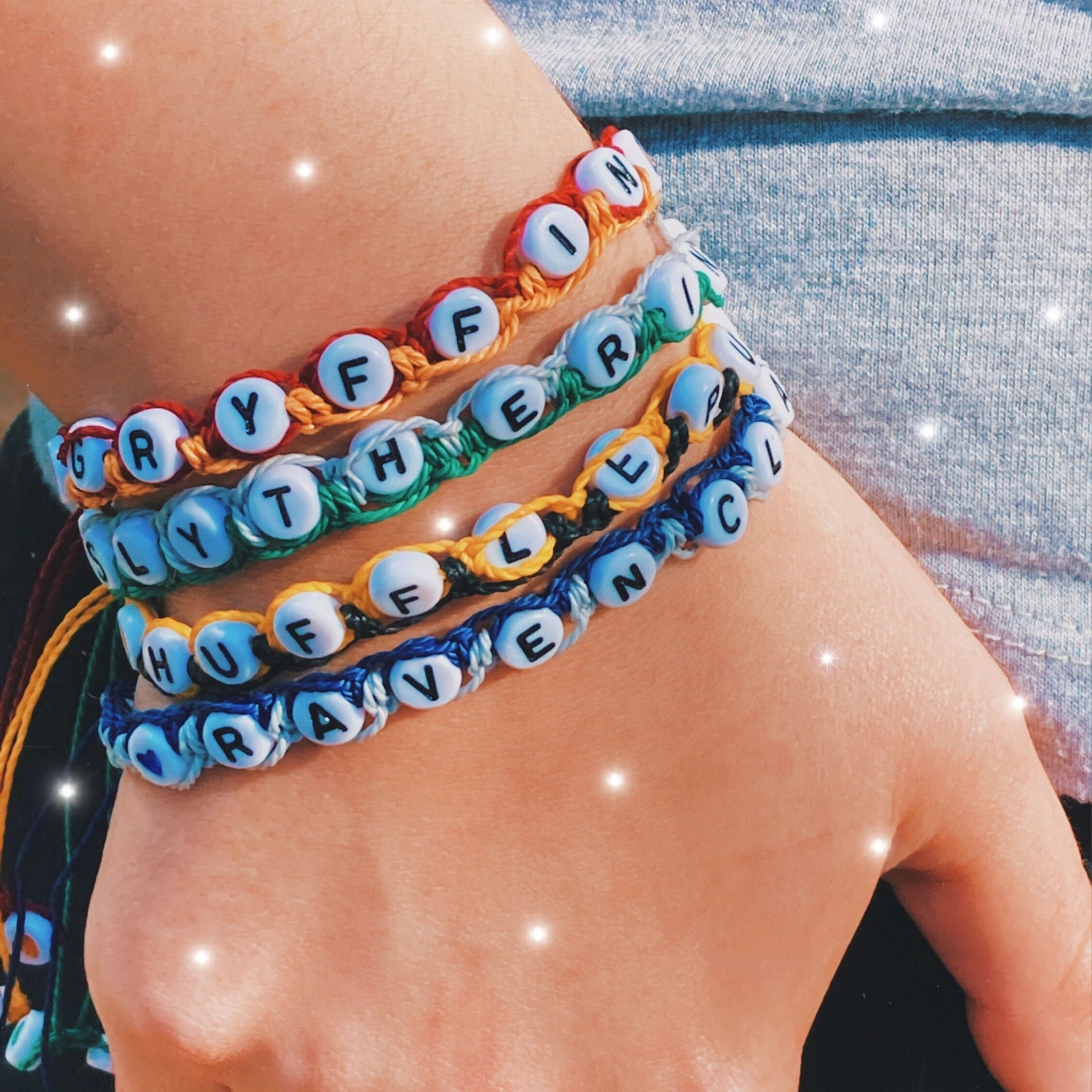 Harry potter on sale house bracelets
