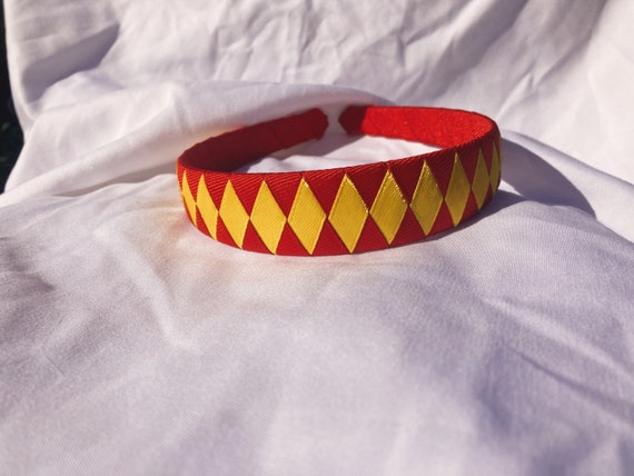 Red Ribbon Headband// Harry Potter Headband, Wizard School Gift for Girls 