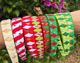 Christmas Ribbon Headband: Festive Hair Accessory
