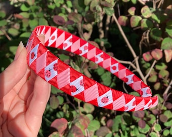 Red Ladybug Headband: Handmade hair accessory for women