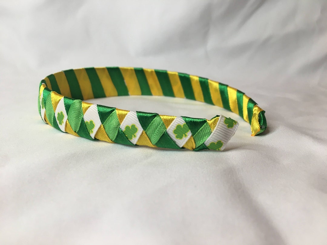 Bandeau de la Saint-Patrick pour filles// Bandeau vert de la Saint