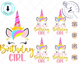 Free Free 65 Unicorn Family Birthday Svg SVG PNG EPS DXF File