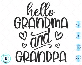 Download Grandma And Grandpa Svg Etsy