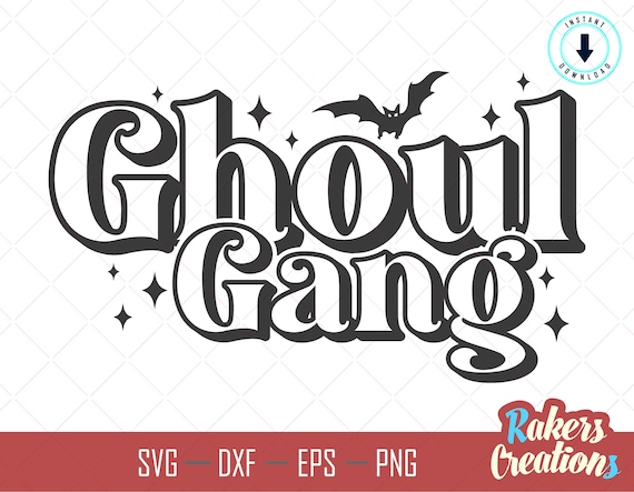 Ghoul Gang Svg Let’s Go Ghouls Svg Halloween Svg | Etsy