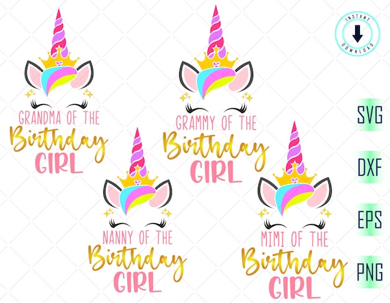 Grammy Of The Birthday Girl Grammy Of The Birthday Girl