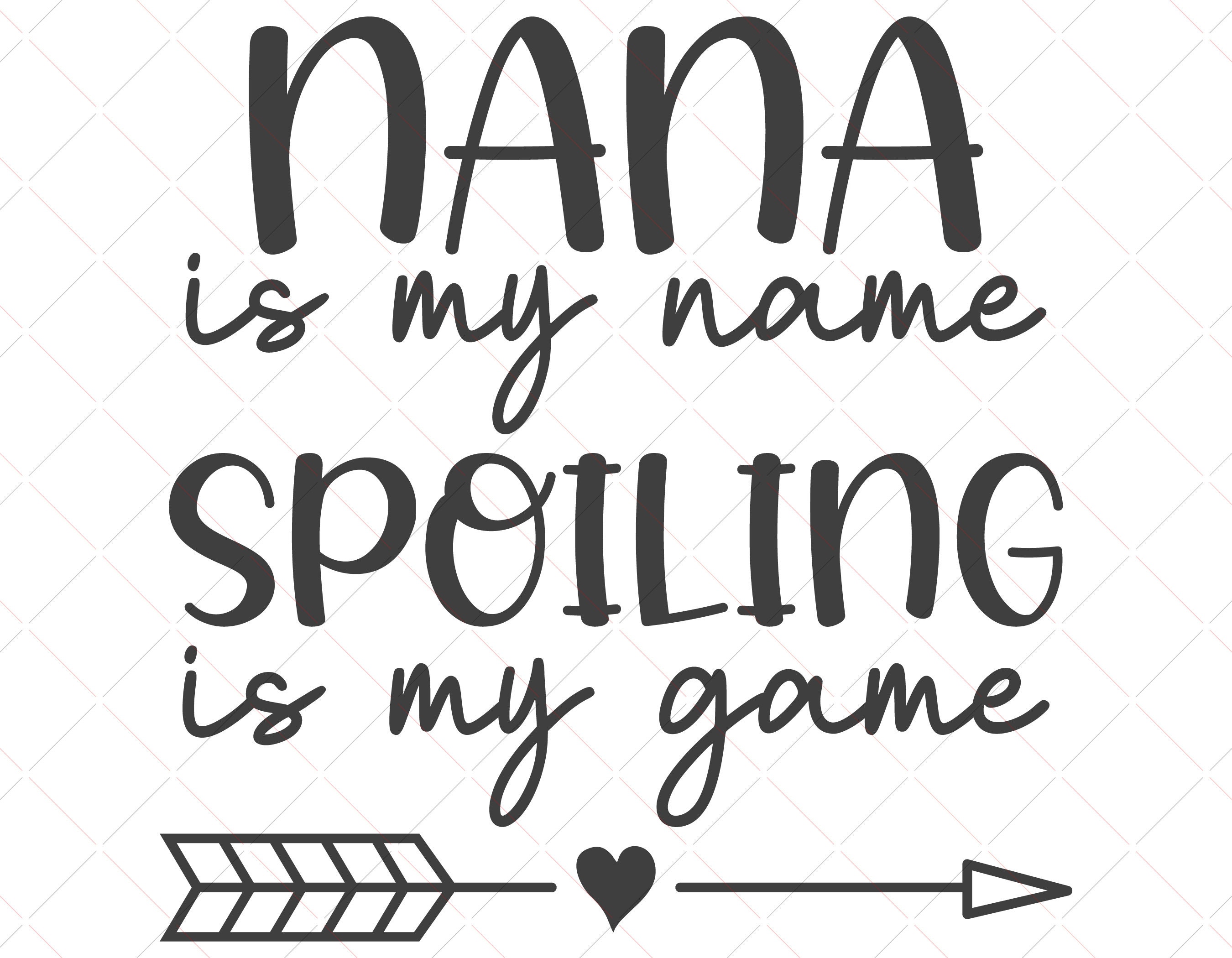 Nana SVG With Names