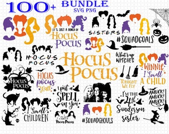 Download Hocus Pocus Svg Bundle Etsy PSD Mockup Templates