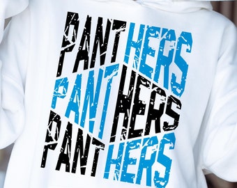 Panthers Team Png Design/ Mascot Design Png/Football mom Png/ Panthers School Spirit/Sublimation File/ Png fot T-shirt/ Digital File