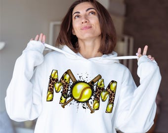 Softball Mom Png/Softball Doodle Letters Png/Softball Mama Png/ Softball Shirt Design /Sublimation File/ Png fot T-shirt/ Digital File