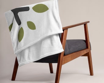 Hotel Flora and Fauna Throw Blanket