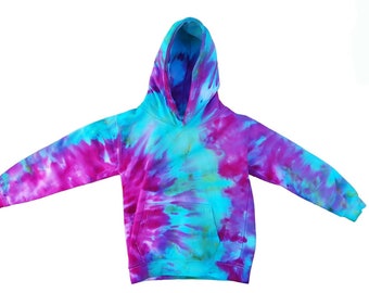 Incline tie dye hoodie Kids tie dye hoodie Ice tie dye Athleisure Customisable colours