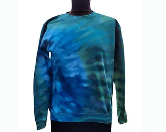 Unisex incline tie dye sweatshirt Ice tie dye Tye dye sweatshirt Customisable colours Adult & children sizes