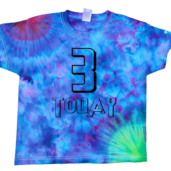 Space birthday shirt, Personalised tie dye birthday shirt, New age shirt, Tie dye shirt, Available in adult and children sizes