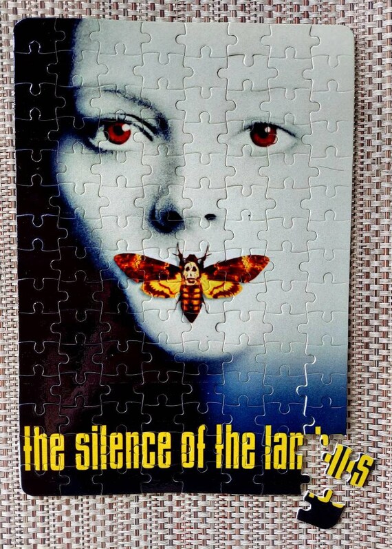 The Silence of the Lambs - 120 Piece Jigsaw Puzzle - Unique Gift - FREE shipping - Ready To Ship