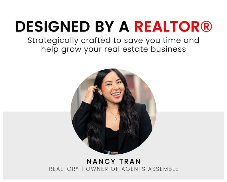 Plantilla de resumen de vecindario inmobiliario: Marketing de Canva personalizable (descarga instantánea) v3 imagen 4